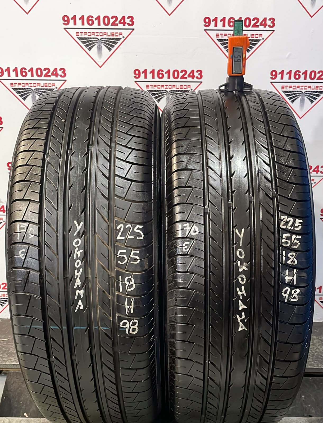 YOKOHAMA  USADO  225/55 R18 98 H